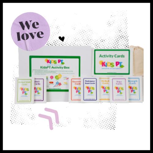 Gross motor and activity cards